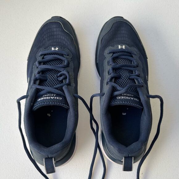 Under Armour Sneakers Men's 8.5 Blue Charged Assert 9 Running Shoes Mesh Lace-Up - Picture 12 of 14